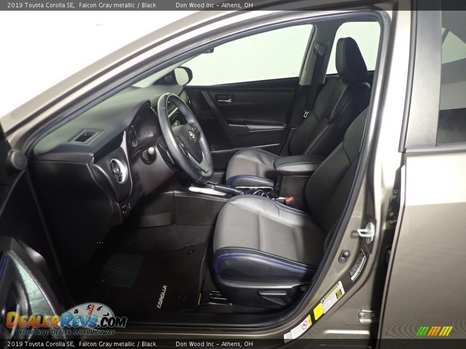 2019 Toyota Corolla SE Falcon Gray metallic / Black Photo #22