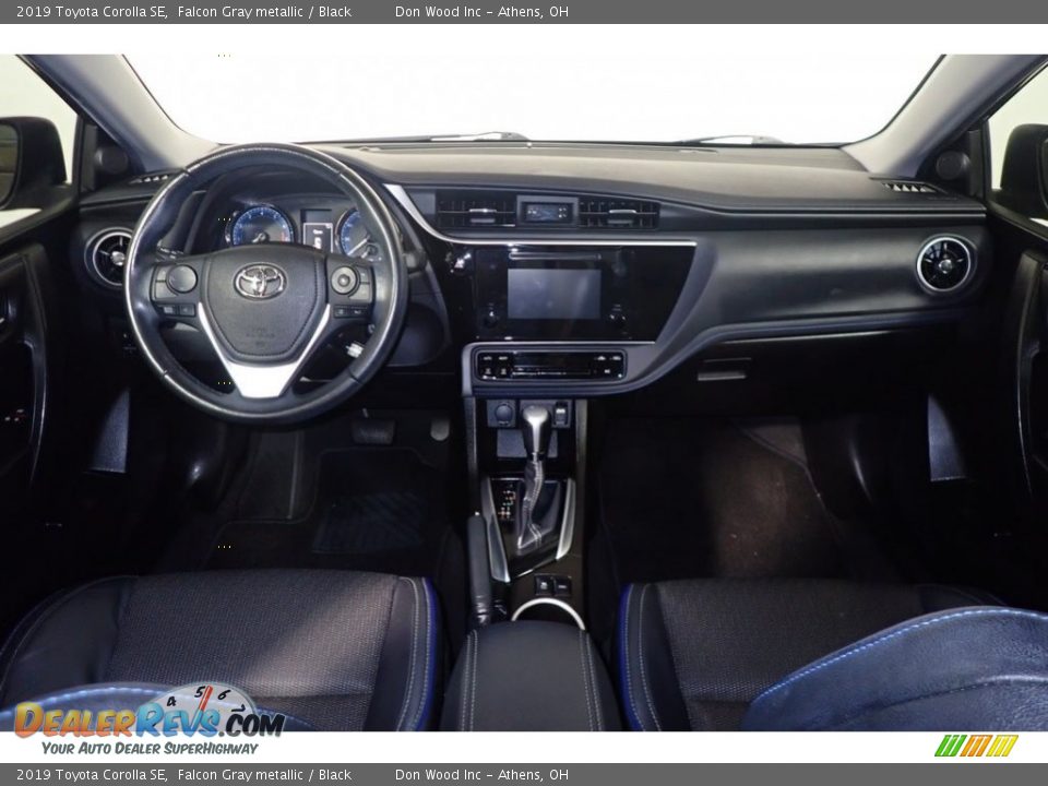 2019 Toyota Corolla SE Falcon Gray metallic / Black Photo #24