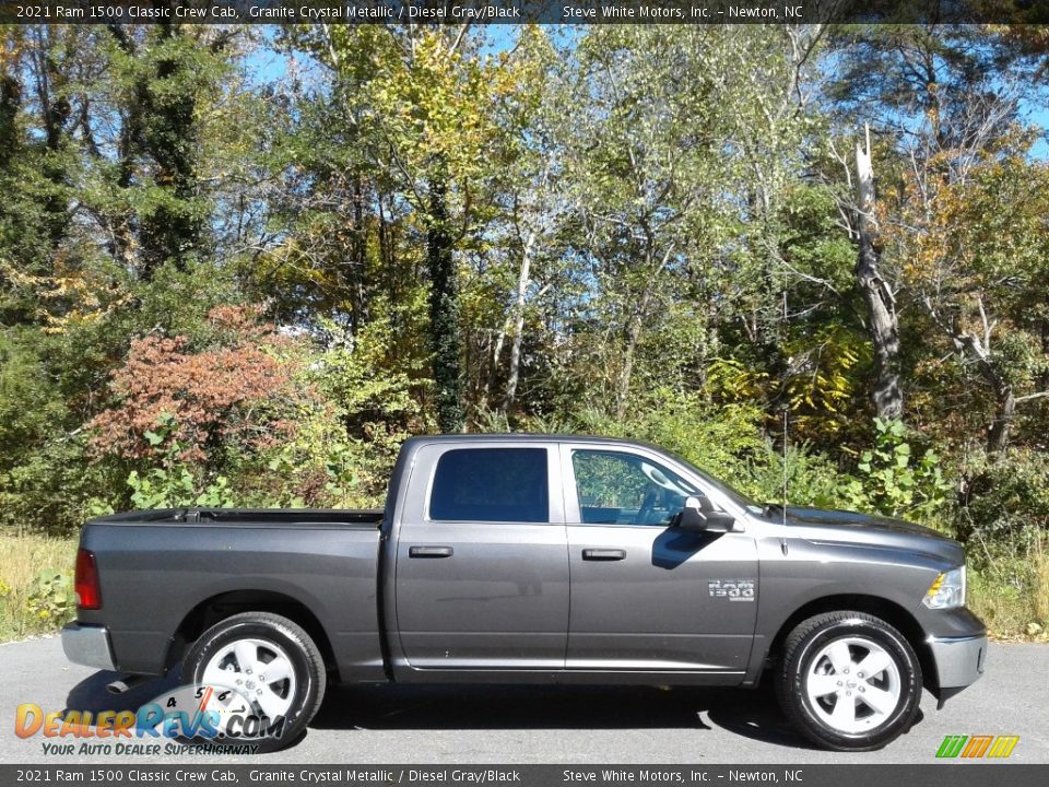 2021 Ram 1500 Classic Crew Cab Granite Crystal Metallic / Diesel Gray/Black Photo #5