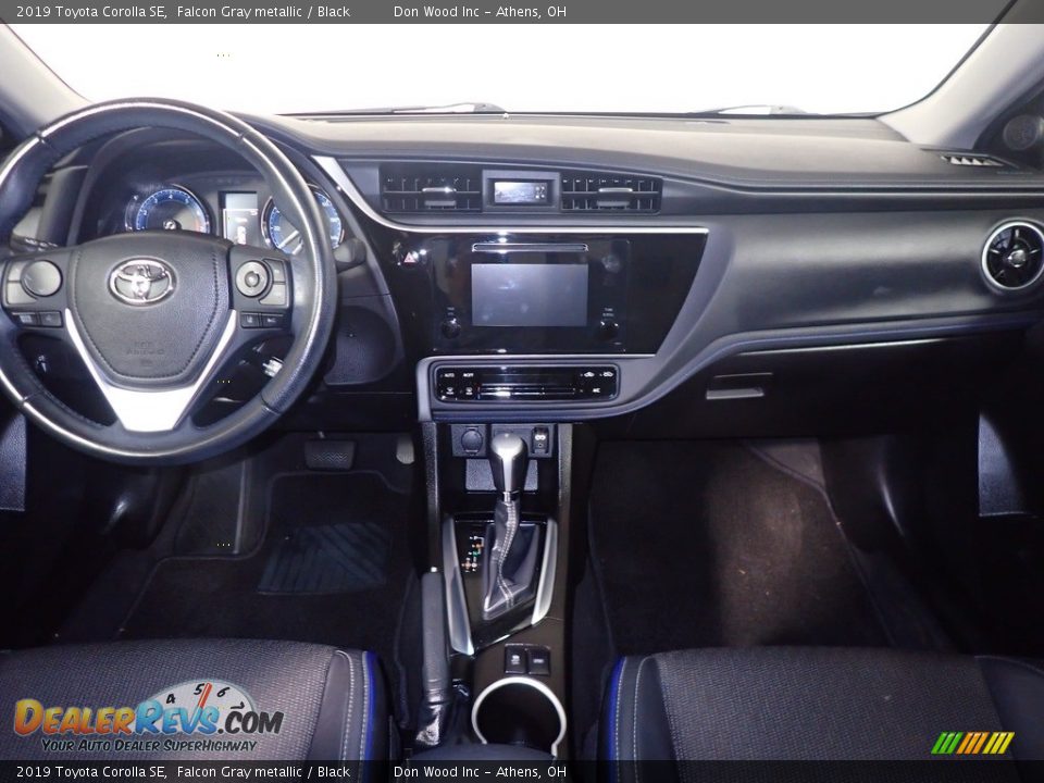 2019 Toyota Corolla SE Falcon Gray metallic / Black Photo #25
