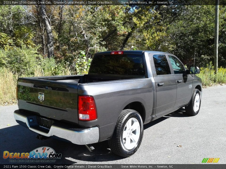 2021 Ram 1500 Classic Crew Cab Granite Crystal Metallic / Diesel Gray/Black Photo #6