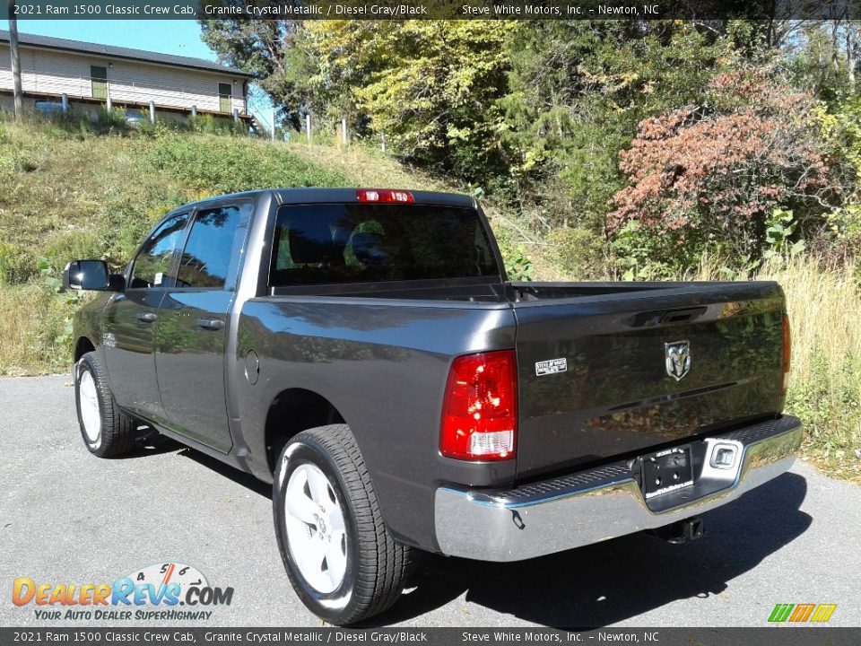 2021 Ram 1500 Classic Crew Cab Granite Crystal Metallic / Diesel Gray/Black Photo #9