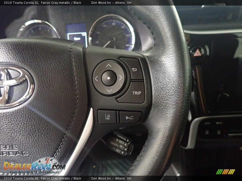 2019 Toyota Corolla SE Falcon Gray metallic / Black Photo #30