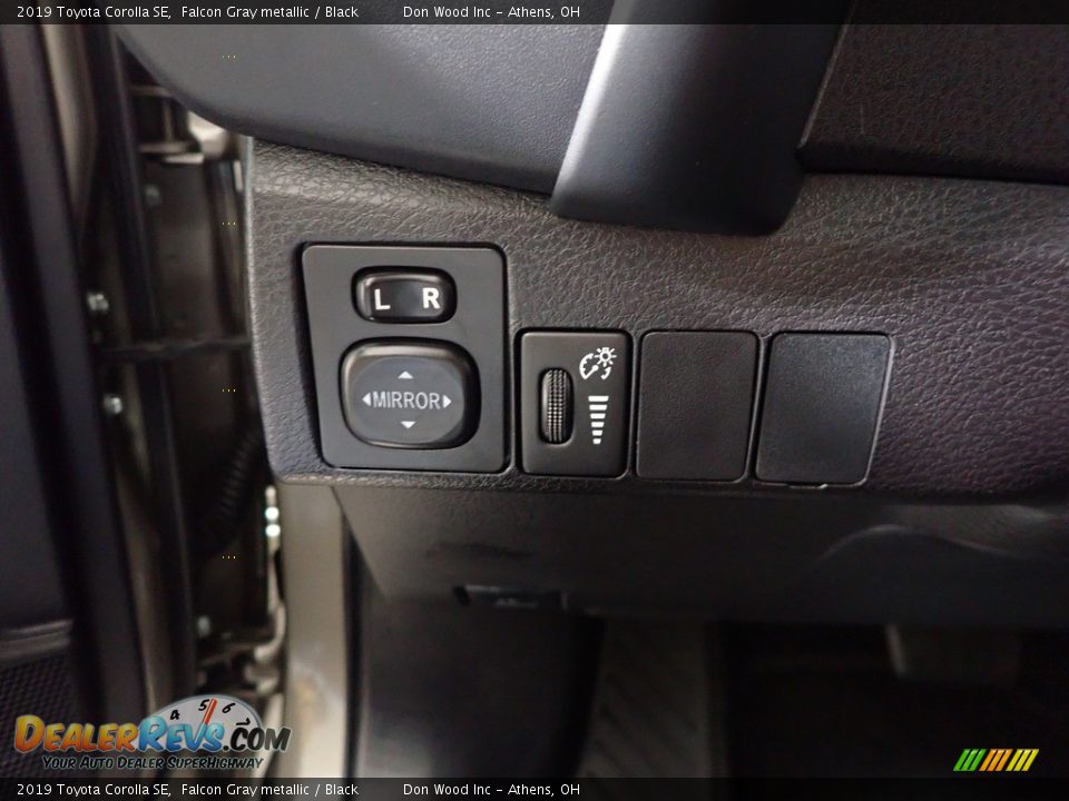 2019 Toyota Corolla SE Falcon Gray metallic / Black Photo #31