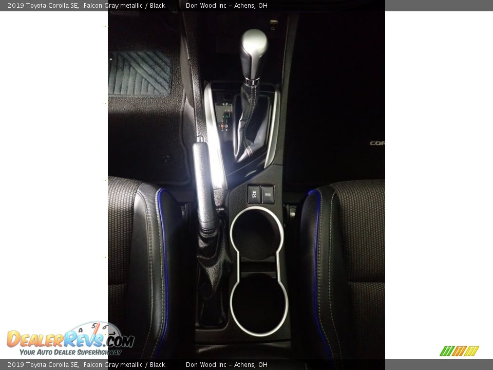 2019 Toyota Corolla SE Falcon Gray metallic / Black Photo #32
