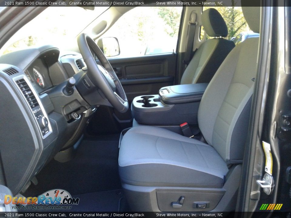 Front Seat of 2021 Ram 1500 Classic Crew Cab Photo #11