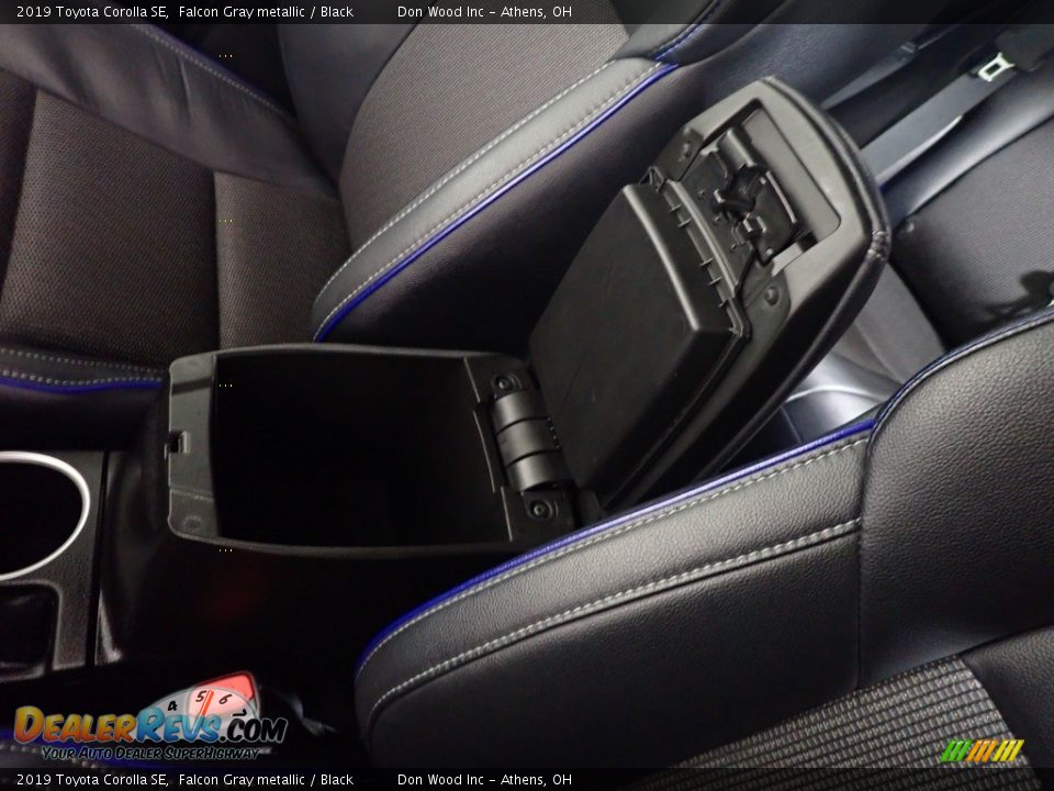 2019 Toyota Corolla SE Falcon Gray metallic / Black Photo #33