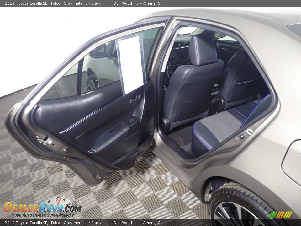 2019 Toyota Corolla SE Falcon Gray metallic / Black Photo #34