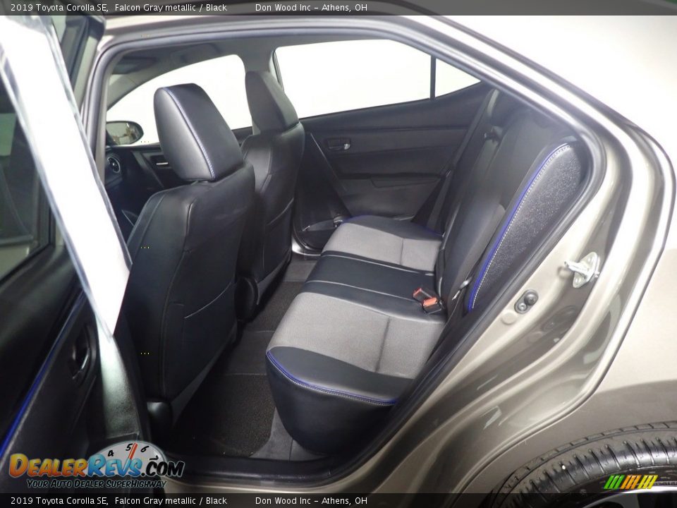 2019 Toyota Corolla SE Falcon Gray metallic / Black Photo #35