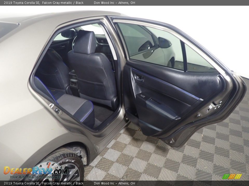 2019 Toyota Corolla SE Falcon Gray metallic / Black Photo #36