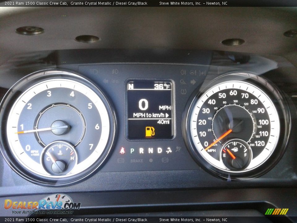 2021 Ram 1500 Classic Crew Cab Gauges Photo #23