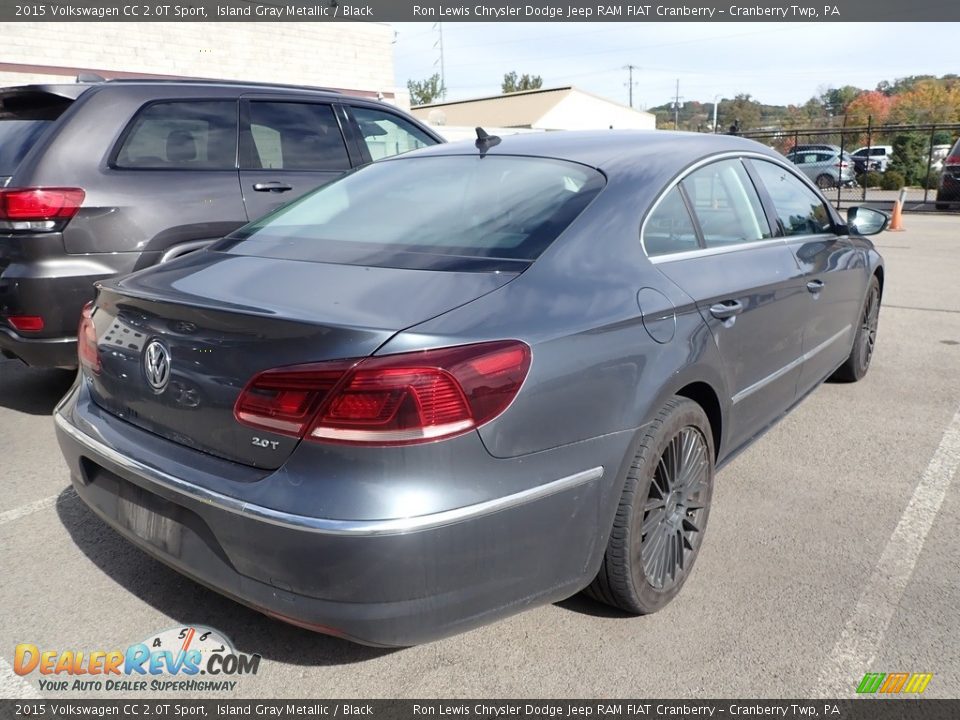 Island Gray Metallic 2015 Volkswagen CC 2.0T Sport Photo #3