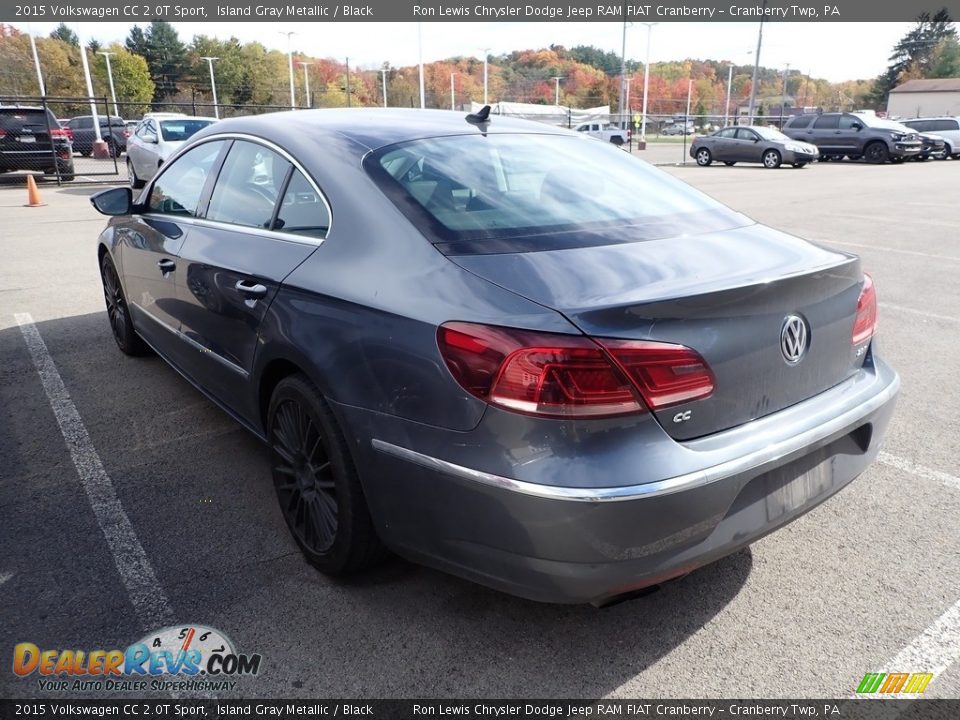 2015 Volkswagen CC 2.0T Sport Island Gray Metallic / Black Photo #4