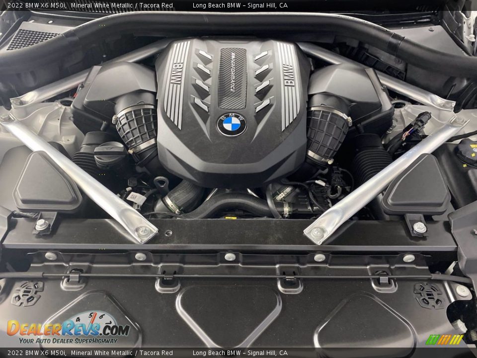 2022 BMW X6 M50i 4.4 Liter M TwinPower Turbocharged DOHC 32-Valve V8 Engine Photo #10