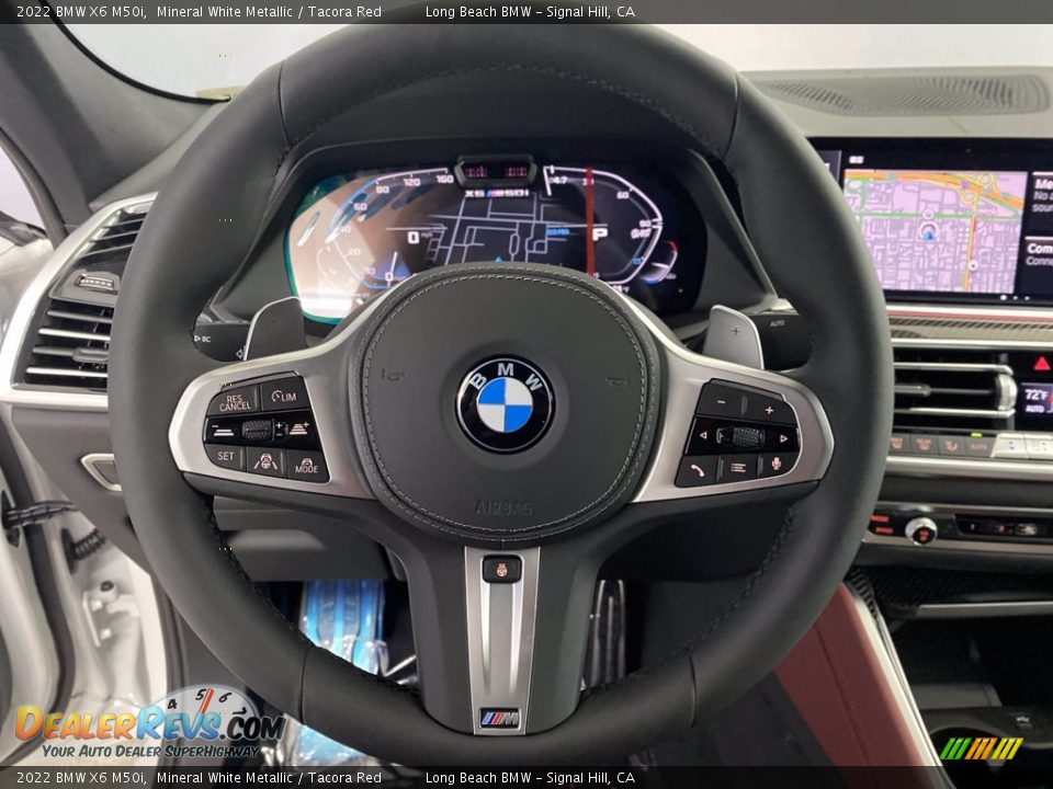 2022 BMW X6 M50i Steering Wheel Photo #15