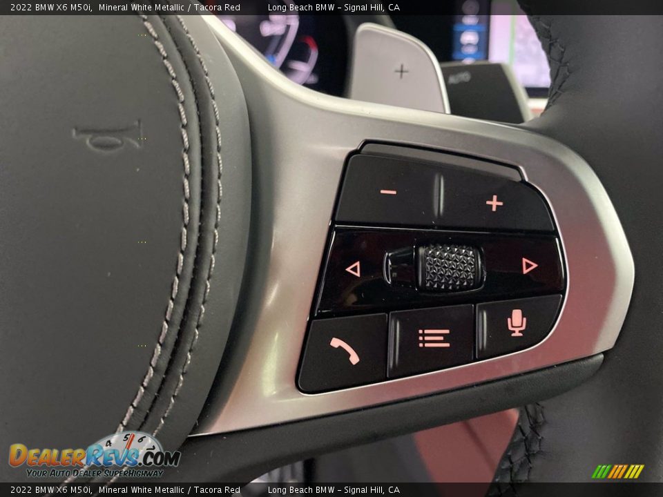 2022 BMW X6 M50i Steering Wheel Photo #17