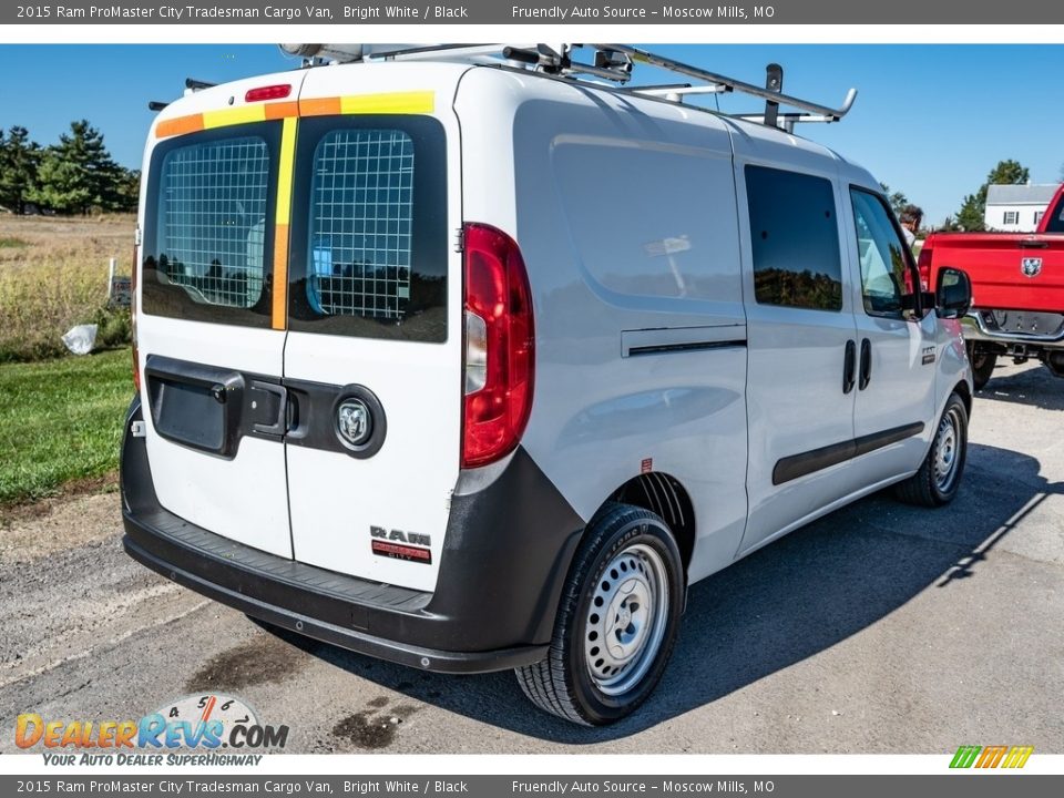 2015 Ram ProMaster City Tradesman Cargo Van Bright White / Black Photo #4