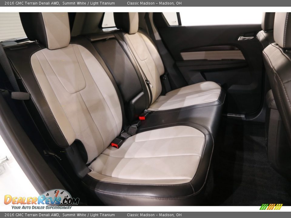 2016 GMC Terrain Denali AWD Summit White / Light Titanium Photo #15
