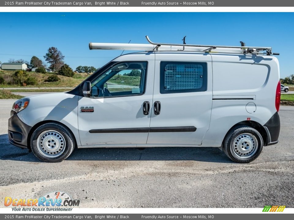 2015 Ram ProMaster City Tradesman Cargo Van Bright White / Black Photo #7