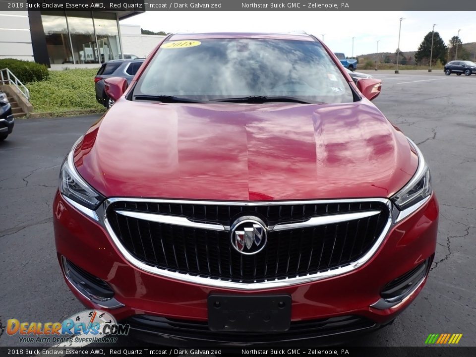 2018 Buick Enclave Essence AWD Red Quartz Tintcoat / Dark Galvanized Photo #3