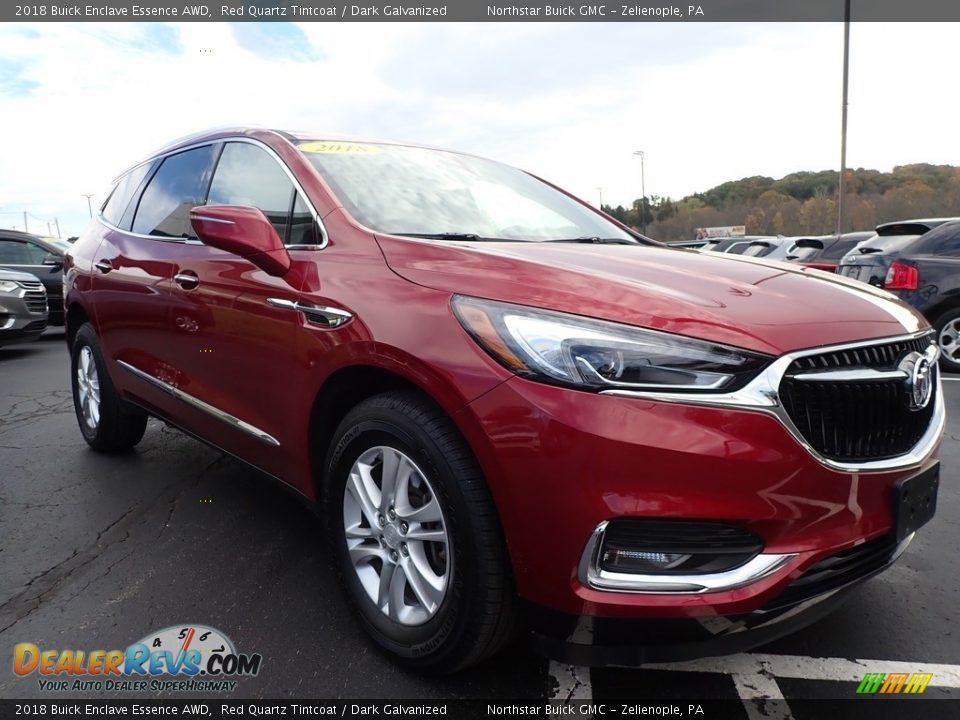 2018 Buick Enclave Essence AWD Red Quartz Tintcoat / Dark Galvanized Photo #4