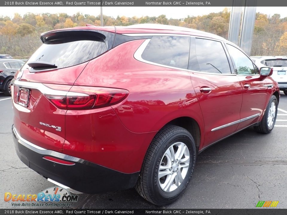 2018 Buick Enclave Essence AWD Red Quartz Tintcoat / Dark Galvanized Photo #9