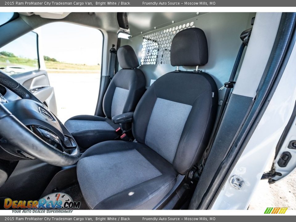 2015 Ram ProMaster City Tradesman Cargo Van Bright White / Black Photo #17