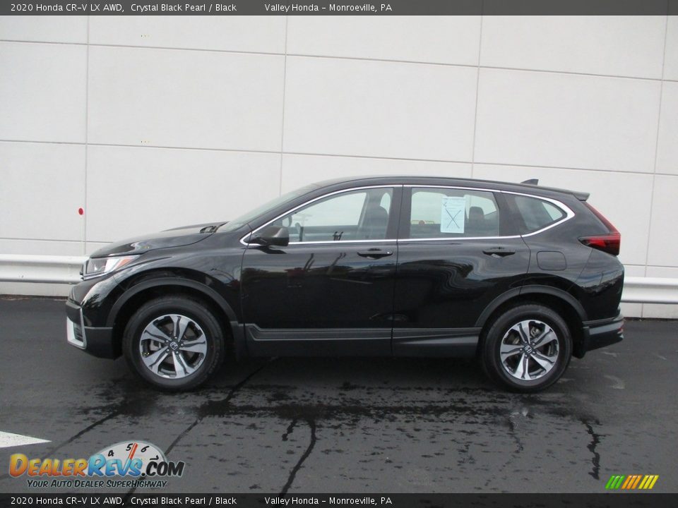 2020 Honda CR-V LX AWD Crystal Black Pearl / Black Photo #2