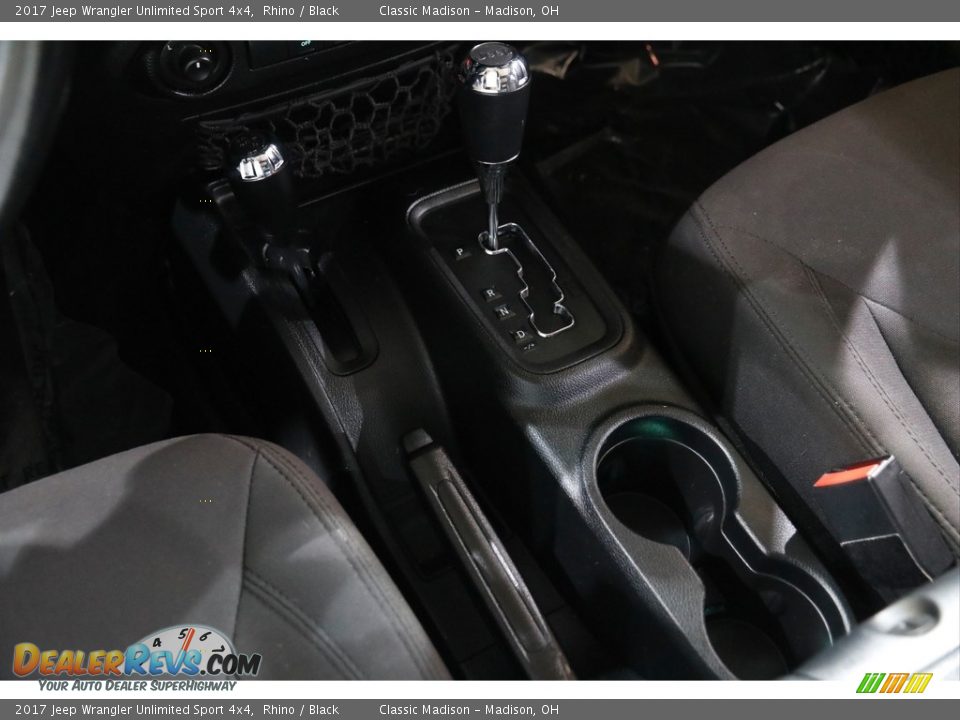 2017 Jeep Wrangler Unlimited Sport 4x4 Rhino / Black Photo #11