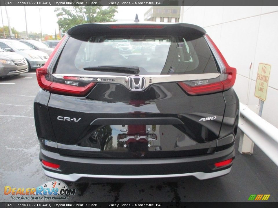 2020 Honda CR-V LX AWD Crystal Black Pearl / Black Photo #4