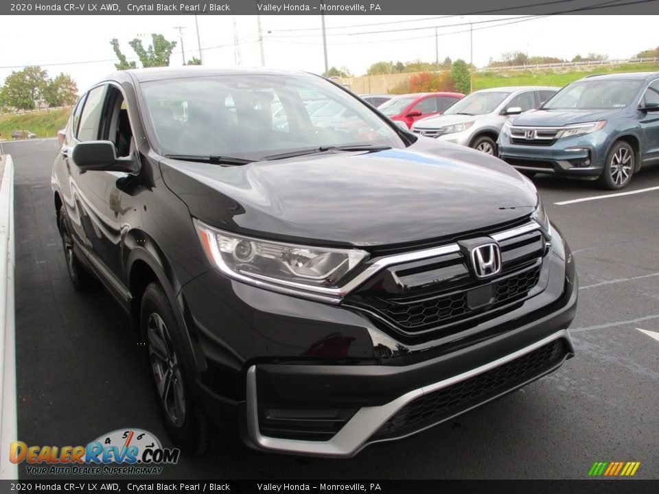 2020 Honda CR-V LX AWD Crystal Black Pearl / Black Photo #7