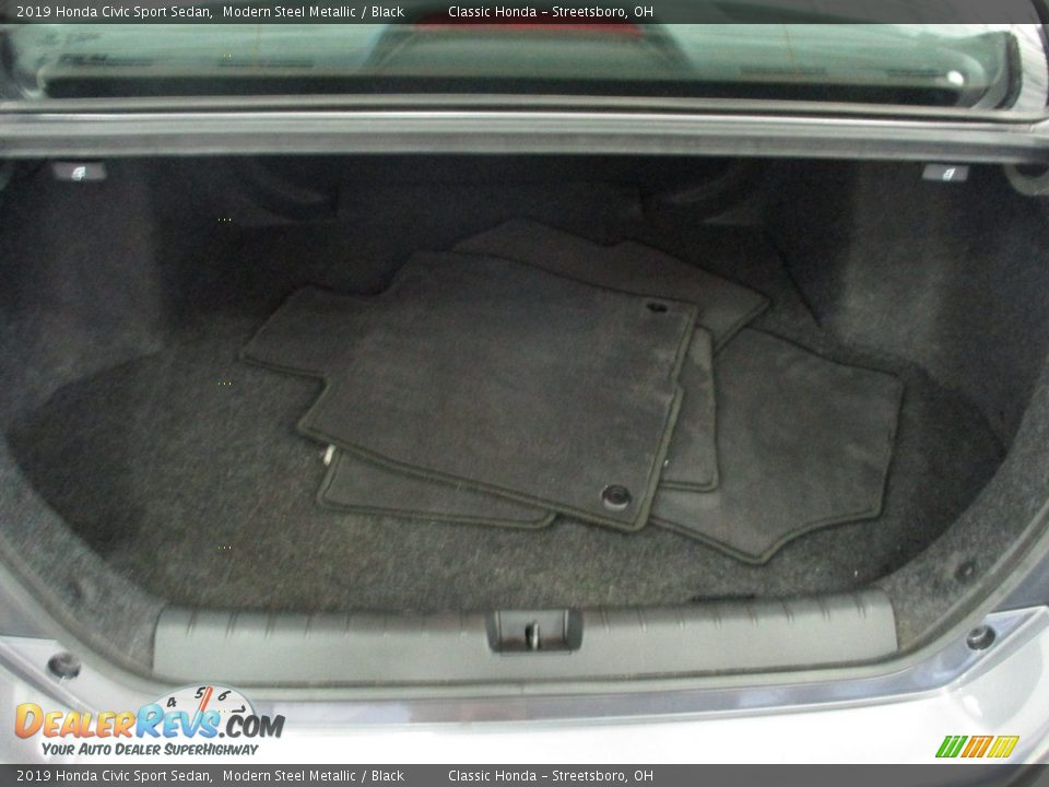 2019 Honda Civic Sport Sedan Modern Steel Metallic / Black Photo #13