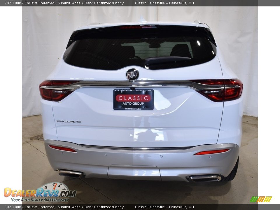 2020 Buick Enclave Preferred Summit White / Dark Galvinized/Ebony Photo #3