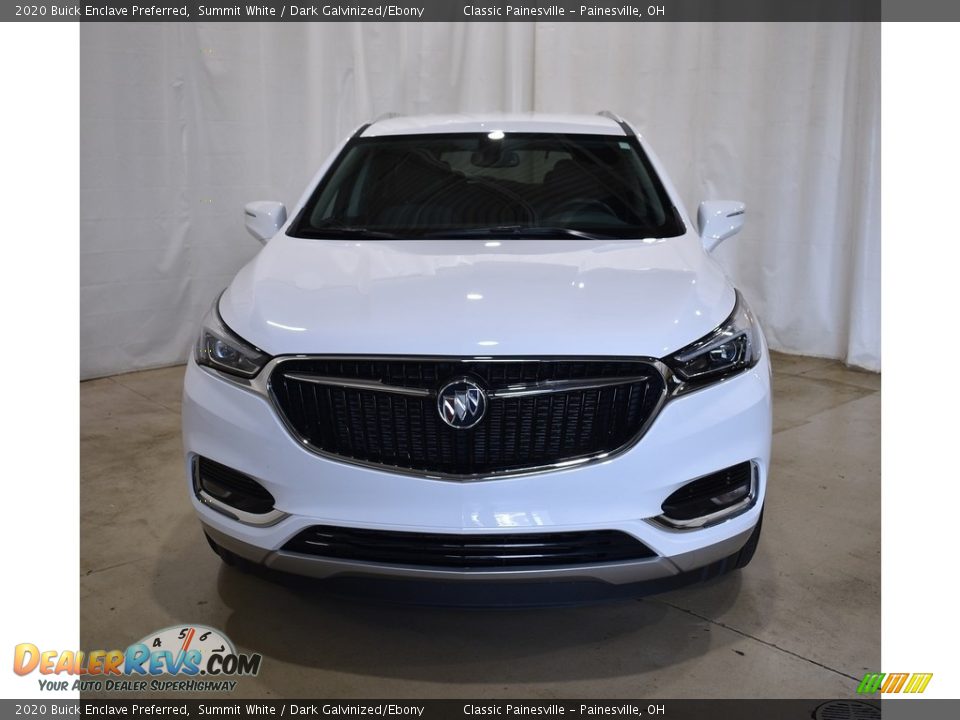 2020 Buick Enclave Preferred Summit White / Dark Galvinized/Ebony Photo #4