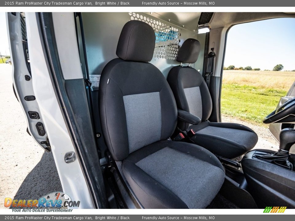 2015 Ram ProMaster City Tradesman Cargo Van Bright White / Black Photo #31