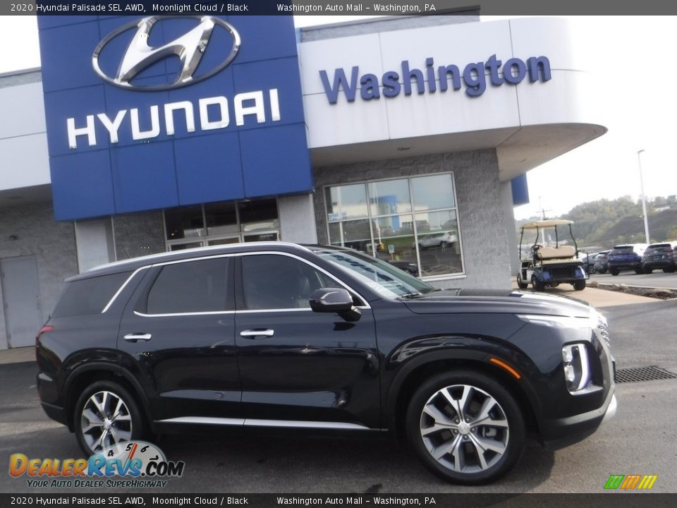 2020 Hyundai Palisade SEL AWD Moonlight Cloud / Black Photo #2