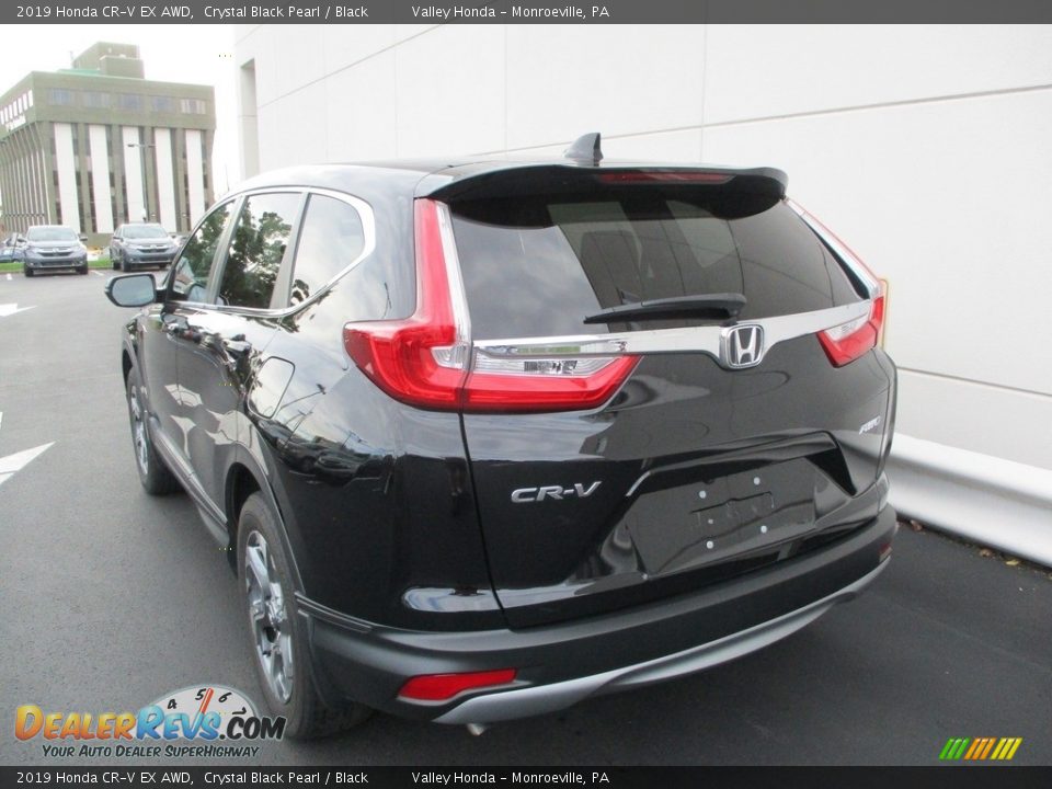 2019 Honda CR-V EX AWD Crystal Black Pearl / Black Photo #3