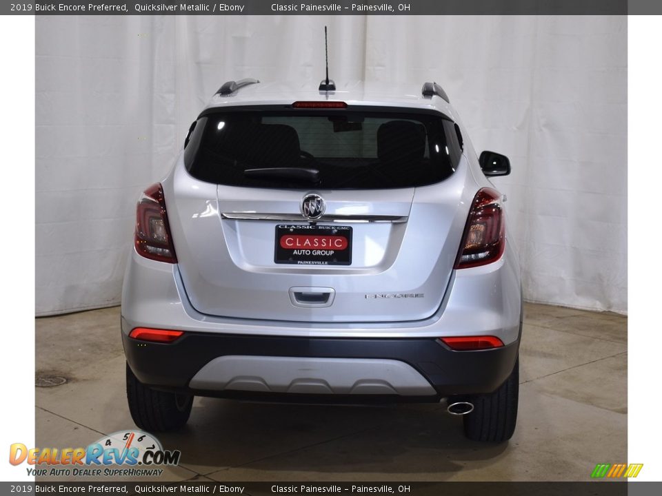 2019 Buick Encore Preferred Quicksilver Metallic / Ebony Photo #3