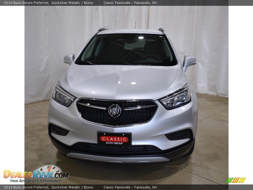 2019 Buick Encore Preferred Quicksilver Metallic / Ebony Photo #4