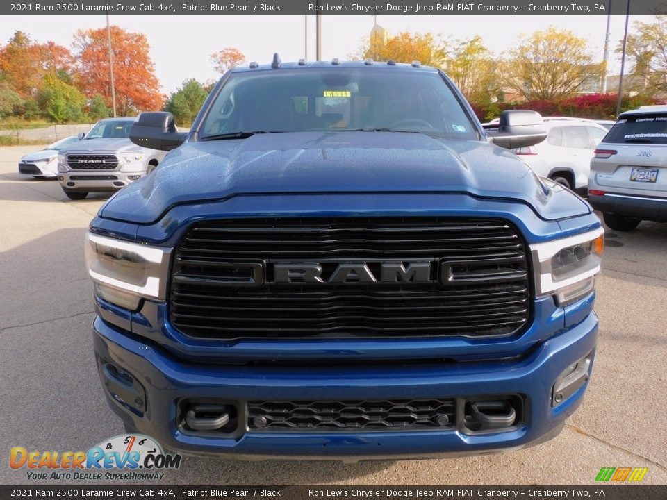 2021 Ram 2500 Laramie Crew Cab 4x4 Patriot Blue Pearl / Black Photo #2