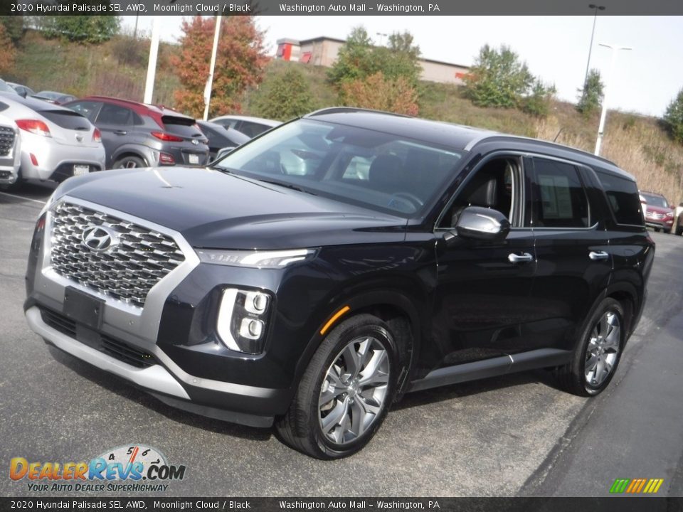 2020 Hyundai Palisade SEL AWD Moonlight Cloud / Black Photo #6