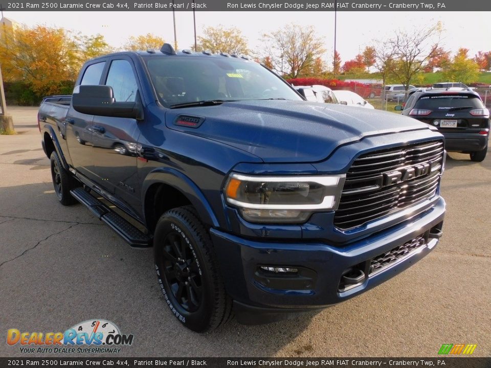 2021 Ram 2500 Laramie Crew Cab 4x4 Patriot Blue Pearl / Black Photo #3