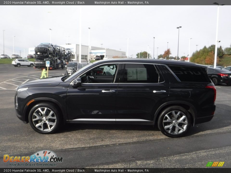2020 Hyundai Palisade SEL AWD Moonlight Cloud / Black Photo #7