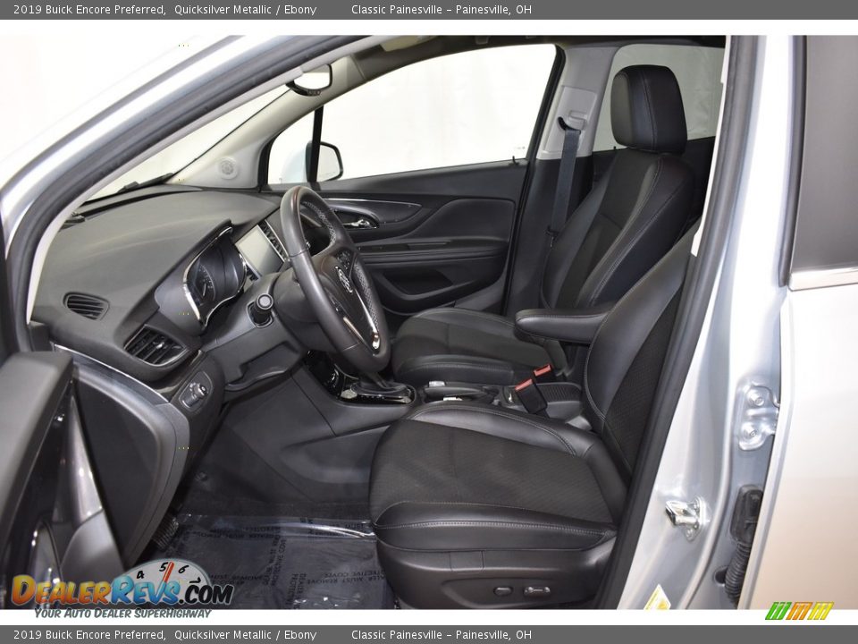 2019 Buick Encore Preferred Quicksilver Metallic / Ebony Photo #7