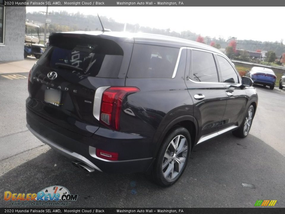 2020 Hyundai Palisade SEL AWD Moonlight Cloud / Black Photo #9