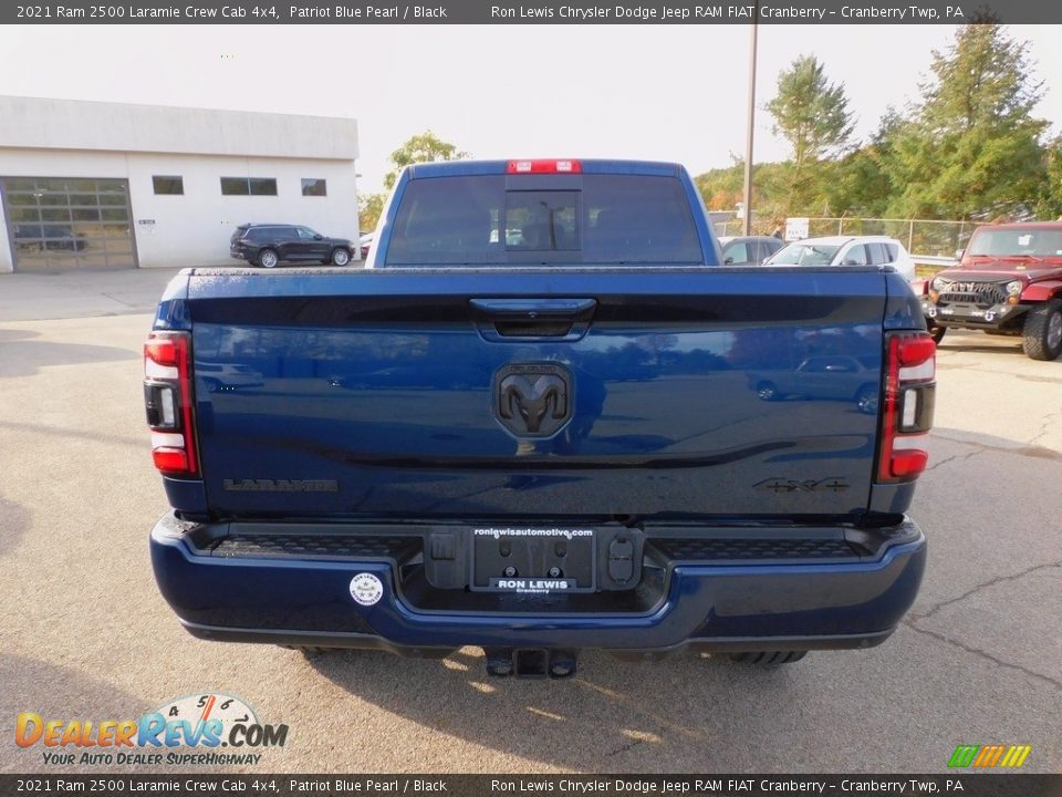 2021 Ram 2500 Laramie Crew Cab 4x4 Patriot Blue Pearl / Black Photo #6