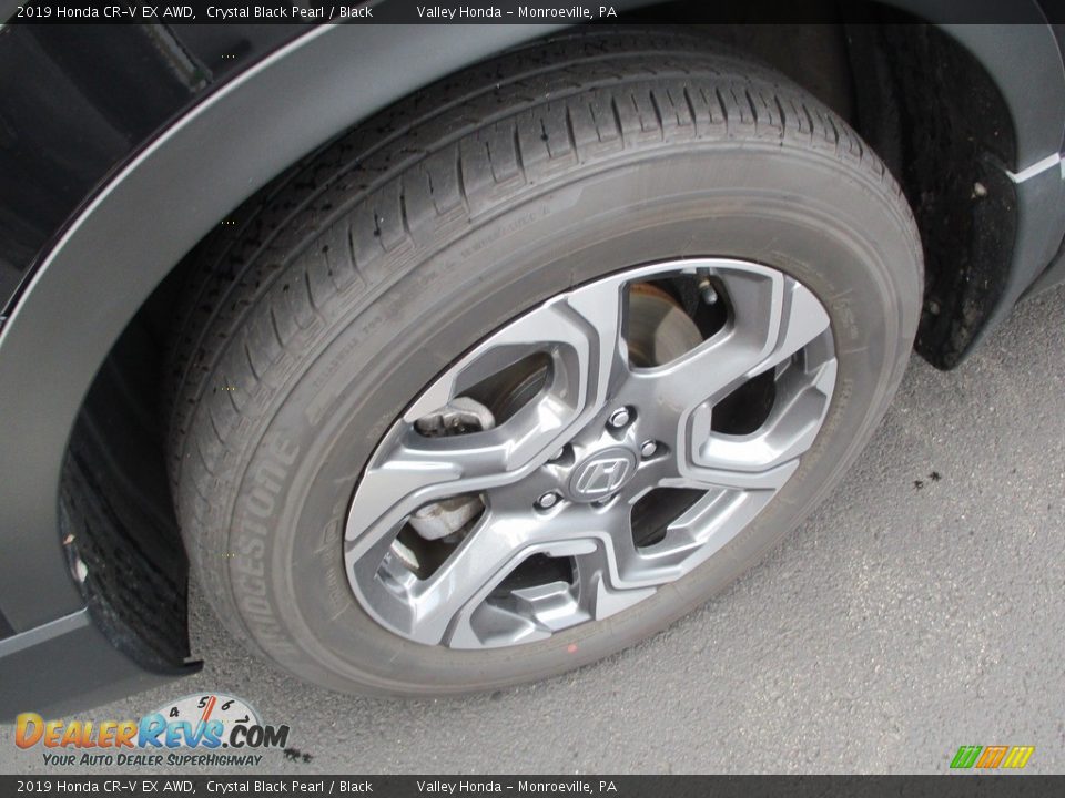 2019 Honda CR-V EX AWD Crystal Black Pearl / Black Photo #9