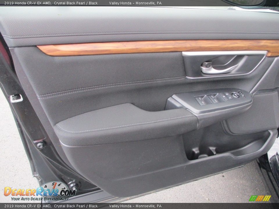 2019 Honda CR-V EX AWD Crystal Black Pearl / Black Photo #10