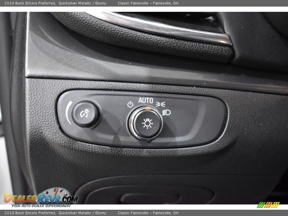 2019 Buick Encore Preferred Quicksilver Metallic / Ebony Photo #11