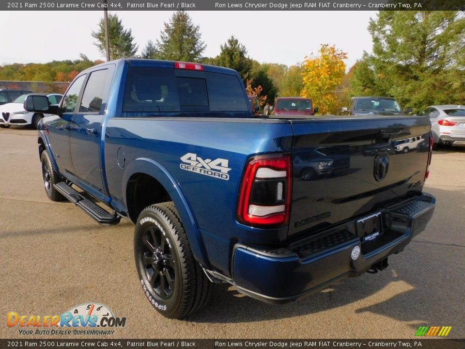 2021 Ram 2500 Laramie Crew Cab 4x4 Patriot Blue Pearl / Black Photo #8